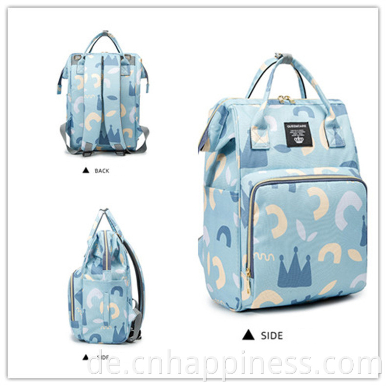 Custom Large Baby Mumy Bag Windel Wickelbeutel Wickeltasche mit Kinderwagenstärke Thermaltaschen